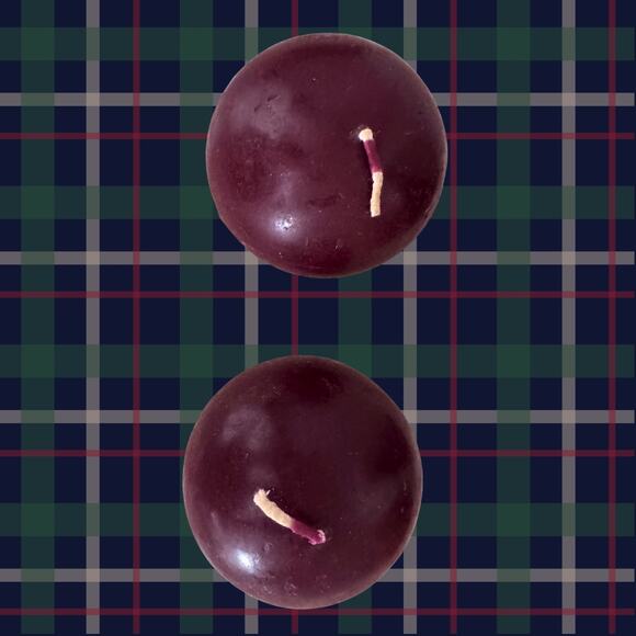 Cottage Lodge Wood Candle Holder + Candles Set - Picture 4 of 6